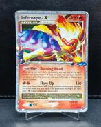Infernape X Holo DP10 Promo Kaart Diamond&Pearl 2007, Ophalen of Verzenden, Zo goed als nieuw, Losse kaart