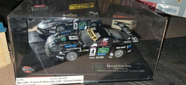 Ferrari 575 GTC Carrera 1:32 Slotcar, Kinderen en Baby's, Speelgoed | Racebanen, Zo goed als nieuw, Elektrisch, Overige merken