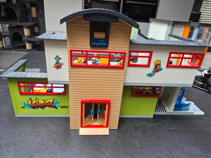 Partij playmobile school en ziekenhuis, Kinderen en Baby's, Speelgoed | Playmobil, Zo goed als nieuw, Ophalen