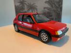 Peugeot 205 1.9 gti, Hobby en Vrije tijd, Modelauto's | 1:18, Verzenden, Zo goed als nieuw, Auto, Norev