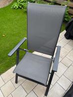 Tuintafel (146x90) met 4 stoelen, Ophalen, 4 zitplaatsen, Gebruikt, Aluminium