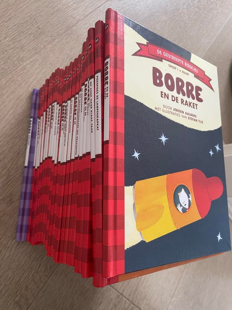 Borre Boeken - Complete Groep 1 + Extra groep 1/2, Ophalen of Verzenden, Nieuw, Fictie algemeen