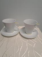 DOLCE GUSTO kopjes met schoteltjes, limoen, 2 stuks, Huis en Inrichting, Keuken | Servies, Overige materialen, Ophalen of Verzenden
