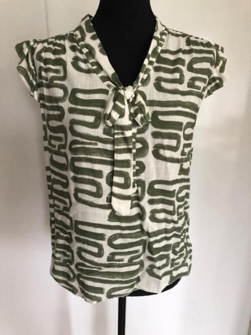 Nieuwe mouwloze top maat M blouse model met striksluiting, Kleding | Dames, Tops, Nieuw, Maat 38/40 (M), Beige, Zonder mouw, Ophalen of Verzenden