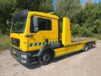 MAN TGL 12.220 Falkom dubbel dek schuifplateau + Bril +Rocki, Automaat, Euro 5, Achterwielaandrijving, Overige kleuren