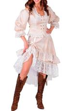 Carnaval Rokje Wild West Dame NIEUW, Carnaval, Maat 46/48 (XL) of groter, Nieuw, Ophalen of Verzenden