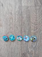 5 Buttons EFTELING, Verzamelen, Efteling, Ophalen, Zo goed als nieuw, Button of Speldje