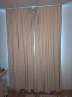 Verduisterende gordijnen ecru/beige 170x260, Huis en Inrichting, Stoffering | Gordijnen en Lamellen, Ophalen, 200 cm of meer, Beige