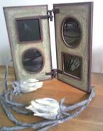 Stoer Philippines houten klapbaar vakken lijstje, Ophalen of Verzenden, Gebruikt