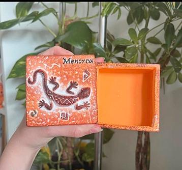 Vintage Menorca Sieradenbakje met Salamander beschikbaar voor biedingen