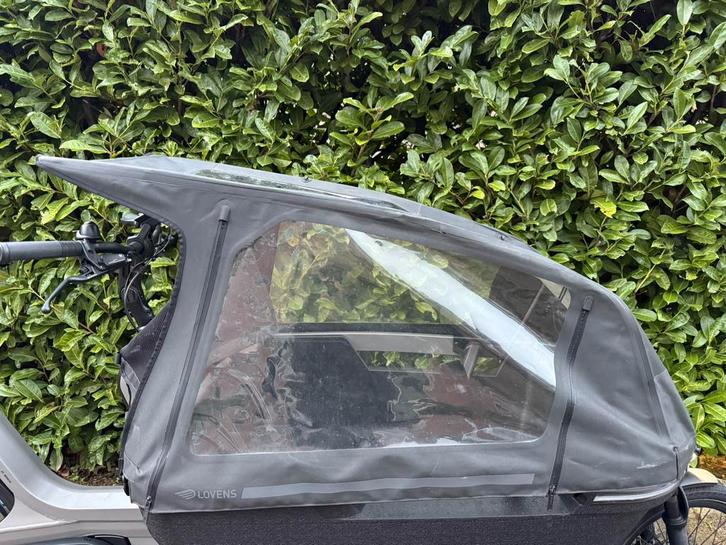 Lovens Regenhuif voor een bakfiets, Fietsen en Brommers, Fietsen | Bakfietsen, Zo goed als nieuw, 4 kinderen of meer, Huif, Ophalen of Verzenden