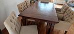 koloniale tafel afmeting 1 bij 2 meter. in zeer goede staat, Ophalen of Verzenden, Gebruikt