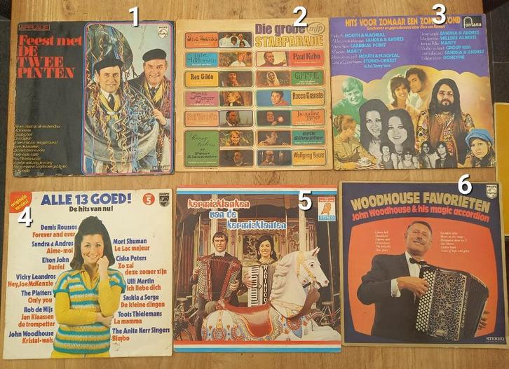 Diverse LP platen, Cd's en Dvd's, Vinyl | Verzamelalbums, Gebruikt, Overige genres, 12 inch, Ophalen