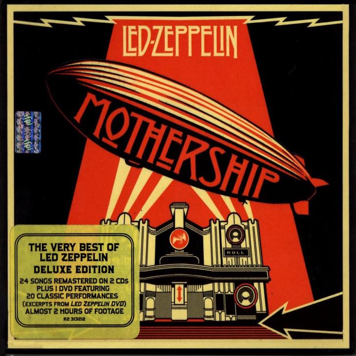 LED ZEPPELIN - Mothership (Deluxe Best of: 2CD+DVD), Cd's en Dvd's, Cd's | Rock, Zo goed als nieuw, Poprock, Ophalen of Verzenden