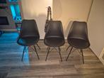 6 Eetkamerstoelen - Gebruikt, Ophalen, Gebruikt, Zwart, Modern