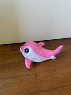 Roze Glim Dolfijn Knuffel ty, Ophalen of Verzenden, Zo goed als nieuw, Overige typen
