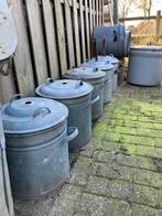 Vintage weckketels, zink en emaille (140226c), Ophalen of Verzenden