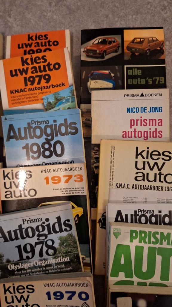 Collectie Autojaarboeken & Autogidsen (1964-1984), Boeken, Auto's | Boeken, Gelezen, Algemeen, Ophalen of Verzenden