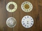 Wijzerplaten, cijferringen, glasdeksels serie 10, Antiek en Kunst, Antiek | Klokken, Ophalen of Verzenden