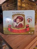 Velasques Keurkorps sigaren blikje, Verzamelen, Blikken, Overige merken, Overige, Ophalen of Verzenden, Zo goed als nieuw