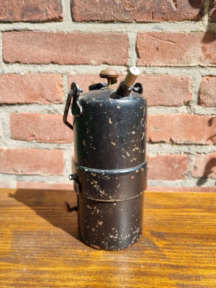 Oude Carbidlamp Mijnwerkerslamp, Antiek en Kunst, Antiek | Gereedschap en Instrumenten, Ophalen of Verzenden