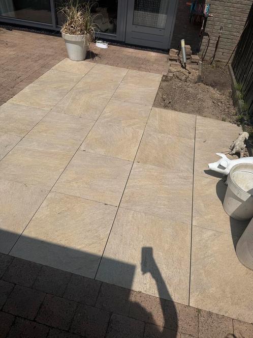 Tuintegels keramisch 60x60 29 stuks, Tuin en Terras, Tegels en Klinkers, Zo goed als nieuw, Terrastegels, Keramiek, 10 m² of meer