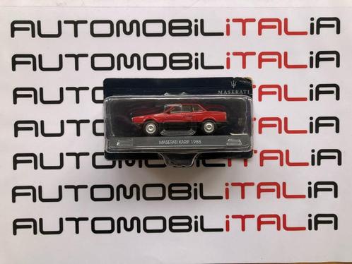 Maserati Karif 1988 rosso Grani nr.14 1:43, Hobby en Vrije tijd, Modelauto's | 1:43, Nieuw, Auto, Overige merken, Ophalen of Verzenden