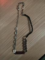 Nomination ketting, Ophalen of Verzenden, Zo goed als nieuw, Zwart, Zilver