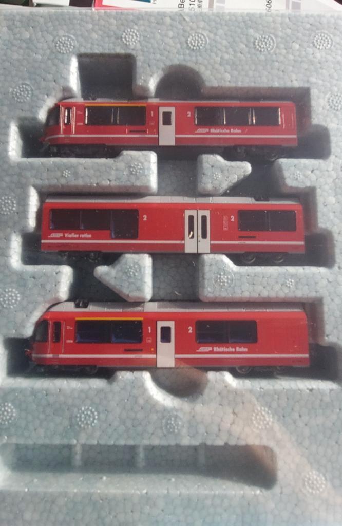 NLK 1010 KAT 10-1273 EN 10-1655 " ALLEGRA" + WAGONS 1/160, Hobby en Vrije tijd, Modeltreinen | N-Spoor, Nieuw, Wagon, Gelijkstroom