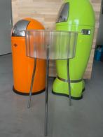 Vintage IKEA Hatten Tafeltje - Transparant, Minder dan 45 cm, Gebruikt, Rond, Ophalen of Verzenden