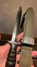 WW2 Mint M3 mes imperial met originele blauwing, Verzamelen, Militaria | Tweede Wereldoorlog, Ophalen of Verzenden, Landmacht