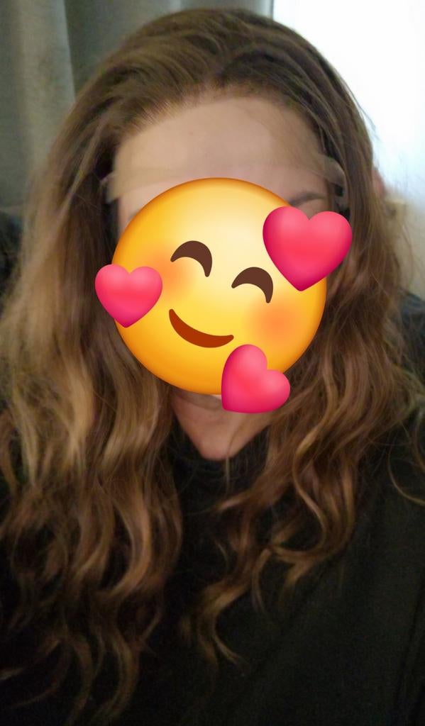 Lace-wig bruin met blond. Nieuw. 13×4. nog 1 over, Ophalen of Verzenden, Nieuw, Pruik of Haarverlenging