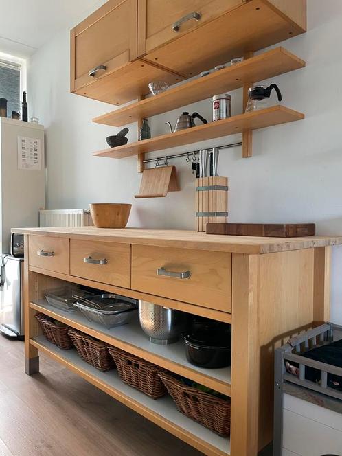 Ikea Värde/Varde kitchen island, Huis en Inrichting, Keuken | Keukenelementen, Gebruikt, Minder dan 100 cm, 150 tot 200 cm, 75 cm of meer