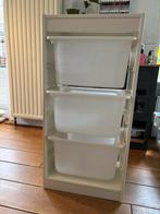 Ikea Trofast kast met bakken, Minder dan 50 cm, Gebruikt, Ophalen of Verzenden, 3 of 4 laden