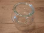 Weckpot 1 liter met glazen deksel, Ophalen of Verzenden