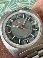 Omega Memomatic Vintage Polshorloge, Staal, Met bandje, Polshorloge, Omega