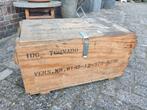 Degelijke houten opbergkist 66 X 41 X 37 cm, Minder dan 50 cm, Minder dan 50 cm, Ophalen of Verzenden, Zo goed als nieuw