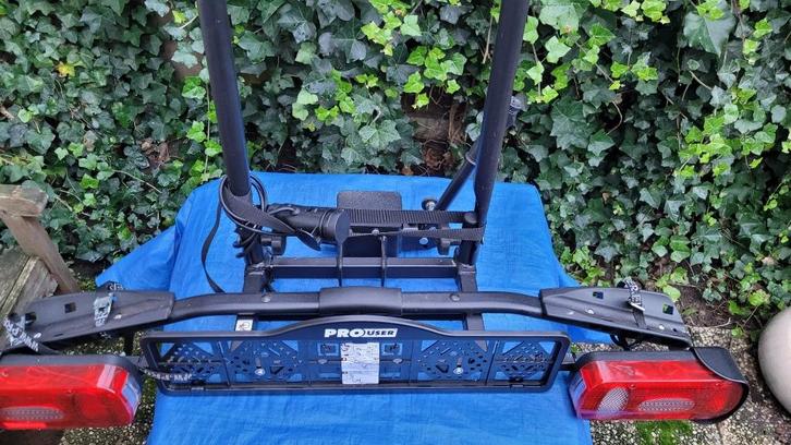 ProUser Amber 1 - Fietsendrager voor 1 (elektrische) fiets, Auto diversen, Fietsendragers, Zo goed als nieuw, Trekhaakdrager, 1 fiets