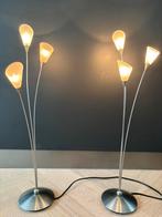 Twee tafellampen van Harco Loor, Zo goed als nieuw, 50 tot 75 cm, Ophalen, Glas