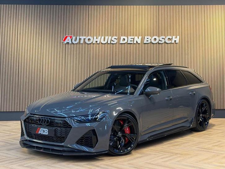 Audi RS6 Avant TFSI Quattro 600PK. Urban - Lucht - Keramisch, Auto's, Audi, Bedrijf, Te koop, RS6, 360° camera, 4x4, ABS, Achteruitrijcamera