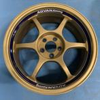 Advan Racing forged velgen 17" 7.5J ET45 5x100, 17 inch, Velg(en), Gebruikt, Ophalen of Verzenden