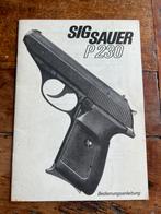 Wapen handleiding voorschrift Sig Sauer P230 pistool, Verzamelen, Militaria | Algemeen, Verzenden, Duitsland, Landmacht