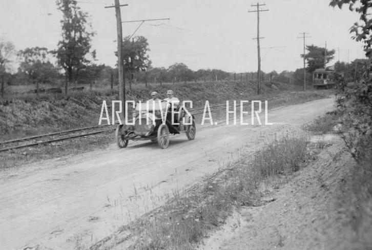 Krit automobile 1911 Cleveland Reliability Run  foto, Verzamelen, Automerken, Motoren en Formule 1, Nieuw, Auto's, Verzenden