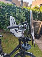 Bobike fietszitje voorop +  windscherm + adapter, Ophalen, Bobike voorzitje, Voorzitje, Gebruikt