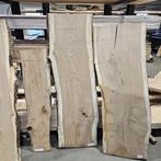 Eiken planken | Boomstamplanken | LEEGVERKOOP | KORTING, Doe-het-zelf en Verbouw, Hout en Planken, Minder dan 25 mm, Eiken, Nieuw