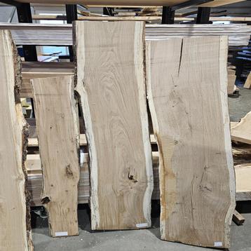 Eiken planken | Boomstamplanken | LEEGVERKOOP | KORTING beschikbaar voor biedingen