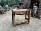 Timmermanswerkbank of badkamer meubel of sidetable, Ophalen