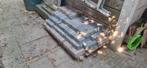 Klinkers in Waalformaat (20 x 5). Ca 3mtr, Ophalen, Zo goed als nieuw, Beton, Klinkers