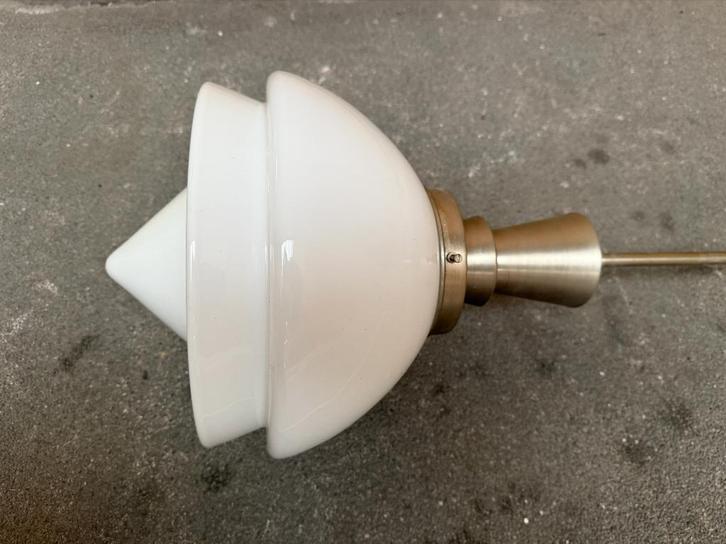 Gispen plafondlampen x 2, Huis en Inrichting, Lampen | Plafondlampen, Zo goed als nieuw, Glas, Metaal, Ophalen of Verzenden