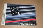 Peugeot 309 Instruktieboekje - 1987, Auto diversen, Handleidingen en Instructieboekjes, Ophalen of Verzenden